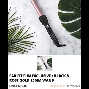 Rose Gold 25mm Curling Wand